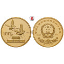 China, People´s Republic, 100 Yuan 1989, 7.77 g fine, PROOF