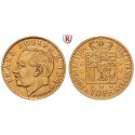 Liechtenstein, Franz Josef II., 10 Franken 1946, 2.9 g fine, xf