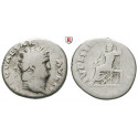 Roman Imperial Coins, Nero, Denarius 64-65, vf