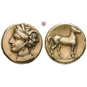 Zeugitana, Carthage, Stater 310-270 BC, vf