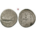 Roman Republican Coins, Marcus Antonius, Denarius 32-31 BC, nearly xf