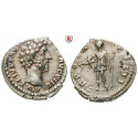 Roman Imperial Coins, Marcus Aurelius, Caesar, Denarius 155-156, xf