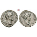Roman Imperial Coins, Antoninus Pius, Denarius 140, good vf