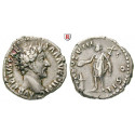 Roman Imperial Coins, Antoninus Pius, Denarius 153-154, good vf