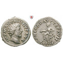 Roman Imperial Coins, Marcus Aurelius, Denarius 162-163, good vf