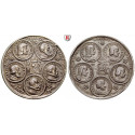 Holy Roman Empire, Rudolf II, Silver medal 1594, xf