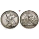 Brandenburg-Prussia, Kingdom of Prussia, Friedrich II, Silver medal 1786, vf-xf