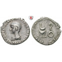 Roman Imperial Coins, Nero, Caesar, Denarius 51, vf