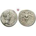Roman Imperial Coins, Augustus, Denarius 25-23 BC, vf-xf / good vf