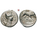 Roman Republican Coins, C. Hosidius Geta, Denarius 68 BC, vf-xf