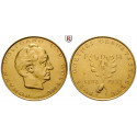 Medals on Persons, Goethe, Johann Wolfgang von - German poet, Gold medal 1932, 2.34 g fine, vf-xf
