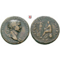 Roman Imperial Coins, Trajan, Sestertius 103-111, vf / nearly vf