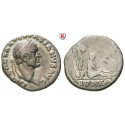 Roman Imperial Coins, Vespasian, Denarius 69-71, good vf / vf