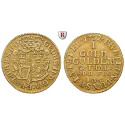 Brunswick, Brunswick-Calenberg-Hannover, Georg II, Goldgulden (2 Taler) 1752, good vf