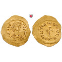 Byzantium, Mauricius Tiberius, Tremissis 582-602, good xf