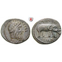 Roman Republican Coins, Q. Caecilius Metellus, Denarius 47-46 BC, xf-FDC / vf-xf