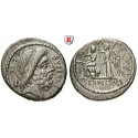 Roman Republican Coins, M. Nonius Sufenas, Denarius, xf