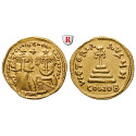 Byzantium, Heraclius and Heraclius Constantinus, Solidus 629-631, xf