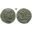 Roman Imperial Coins, Constantine I, Follis 327, xf