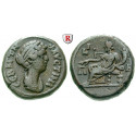 Roman Provincial Coins, Egypt, Alexandria, Faustina Junior, wife of  Marcus Aurelius, Tetradrachm year 18 = 154-155, vf