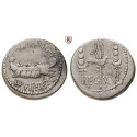 Roman Republican Coins, Marcus Antonius, Denarius 32-31 BC, good vf