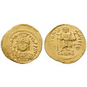 Byzantium, Mauricius Tiberius, Solidus 583-602, xf