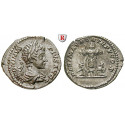 Roman Imperial Coins, Caracalla, Denarius 201, xf