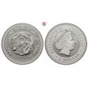 Australia, Elizabeth II., Dollar 2000, 31.07 g fine, FDC