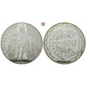 France, Fifth Republic, 100 Euro 2011, 45.0 g fine, PROOF