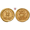 Roman Imperial Coins, Theodosius II, Solidus 430-440, good xf