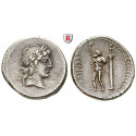 Roman Republican Coins, L. Marcius Censorinus, Denarius 82 BC, good xf