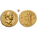 Roman Imperial Coins, Titus, Caesar, Aureus 74, good vf / vf