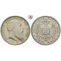 German Empire, Baden, Friedrich I., 2 Mark 1905, G, xf, J. 32