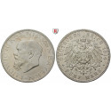 German Empire, Bayern, Ludwig III., 5 Mark 1914, D, xf / xf-unc, J. 53
