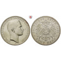 German Empire, Sachsen-Coburg-Gotha, Carl Eduard, 5 Mark 1907, A, xf / xf-unc, J. 148