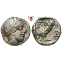 Attika, Athens, Tetradrachm 2. Hälfte 5.cent. BC, vf-xf