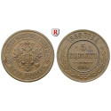 Russia, Alexander III, 5 Kopeks 1880, good xf
