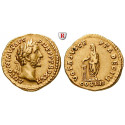 Roman Imperial Coins, Antoninus Pius, Aureus 158-159, vf-xf