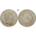 Bavaria, Kingdom, Ludwig I., Kronentaler 1837, xf / good xf