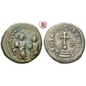 Byzantium, Heraclius and Heraclius Constantinus, Hexagram 615-638, vf
