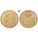 Switzerland, Swiss Confederation, 10 Franken 1914, 2.9 g fine, vf / xf