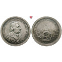 Stolberg, Shire, Stolberg-Stolberg and Stolberg-Roßla, Christof Friedrich und Jost Christian, Silver medal 1717, good vf