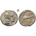 Roman Republican Coins, Spurius Afranius, Denarius 150 BC, good xf