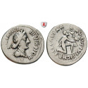 Roman Imperial Coins, Augustus, Denarius 19 BC, vf