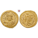 Byzantium, Justinian I, Solidus 527-565, xf