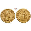 Roman Imperial Coins, Antoninus Pius, Aureus 159-160, good vf