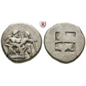Thracian Islands, Thasos, Stater 550-463 BC, good vf
