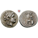 Thrace, Kingdom of Thrace, Lysimachos, Tetradrachm 297-281 BC, xf