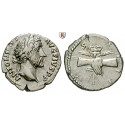 Roman Imperial Coins, Antoninus Pius, Denarius 145-161, good vf