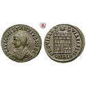 Roman Imperial Coins, Constantius II, Caesar, Follis 325-326, good xf